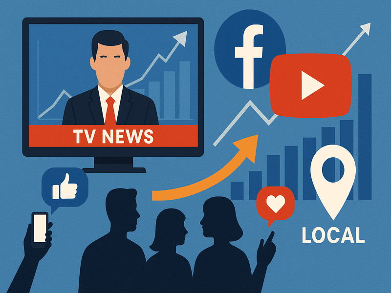 TV News Sees Surge in Social Media Engagement — Here’s Why It Matters for Local Media