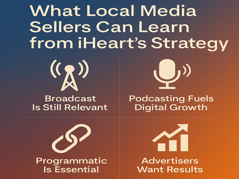 How iHeart’s Growth Strategy Signals Key Trends for All Local Media Sellers