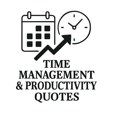 Time Management &amp; Productivity Quotes