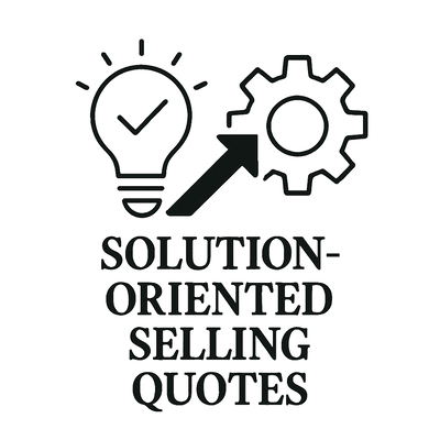 Solution-Oriented Selling Quotes