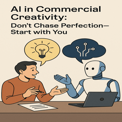 AI in Commercial Creativity: Don’t Chase Perfection—Start with You