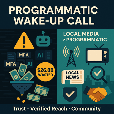 The Programmatic Wake-Up Call: Why Local Media Is More Valuable Than Ever