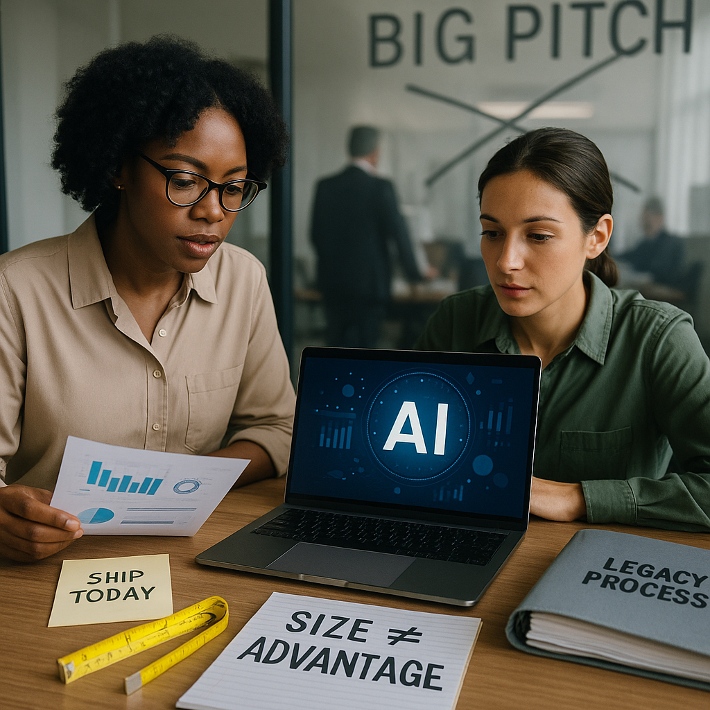 The Death of Size as Competitive Advantage: How Small Agencies Can Beat Big Players